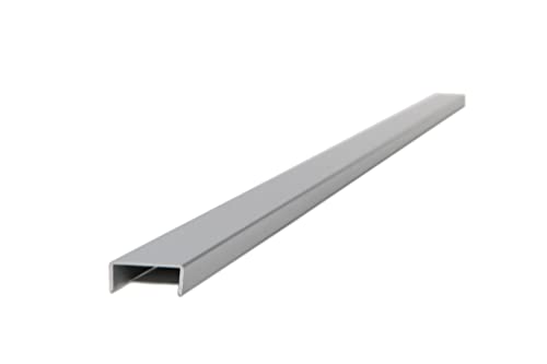 Hibitaro Aluminium U-Profile | Für 19 mm Holzkanten | 2 Stück á 2,75 m von hibitaro