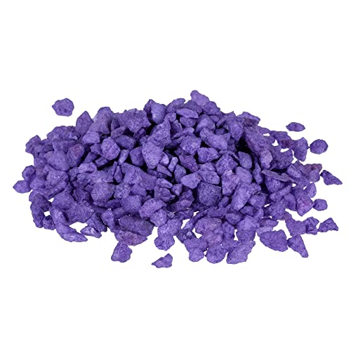 hibuy Dekosand, Dekogranulat Ã˜ 4-8 mm - Flieder - 400 g in Kunststoffdose von hibuy