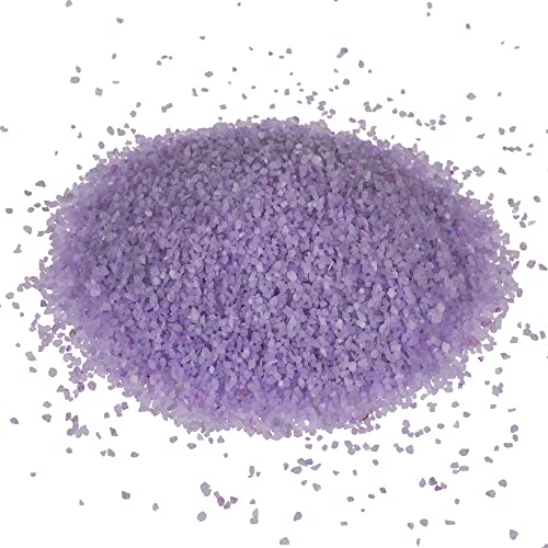 hibuy Dekosand, Dekogranulat - Streusand fein - Farbe: Violett - 400 g in wiederverschlieÃŸbarer Kunststoffdose von hibuy