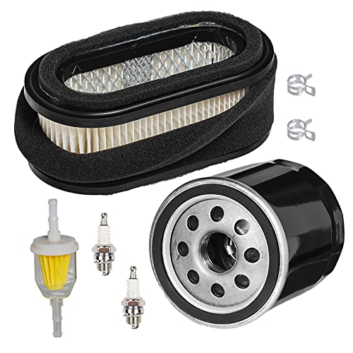 HIFROM Air Filter Combo Oil Filter Fuel Filter Spark Plug Tune Up Kit Compatible with John Deere Lawn tractors LX178 LX188 MIU11377 M115978 M96846 AM105172 AM107423 HIFROM Air Filter Combo Oil Filter Fuel Filter Spark Plug Tune Up Kit Compatible with John Deere Lawn tractors LX178 LX188 MIU11377 M115978 M96846 AM105172 AM107423 von hifrom