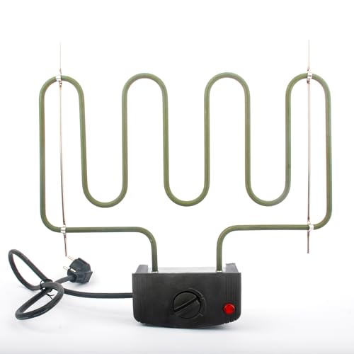 Hifrom Smoker Oven Electric Heater 2000 W for Smoking,Universal Heating Coil Compatible with Kaiser Company, ITA, Kynast and Many More Smoking Ovens BBQ von hifrom