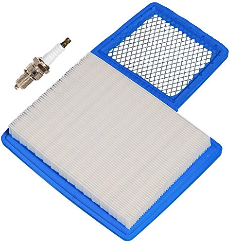 hifrom Air Filter with Spark Plug Kit Compatible with Yamaha G16 G19 G20 G22 G29 Drive Gas Golf Cart 1996-UP 4 Cycle 301cc 357cc Engine Replace JN6-E4450-01 JN6-E445E-00 von hifrom