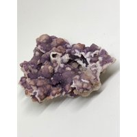 Fluorit Cluster W/Druzy Quartz Crystal Outline - Einzigartiges Wachstum Rar von highsierraminerals