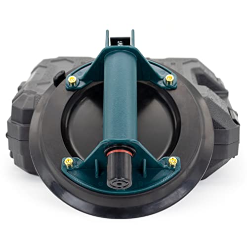 HIGHTOP Saugheber Glasheber 8 Zoll Glassauger Saughalter für Granit, Marmorplatten,Industrieller Vakuumheber mit ABS-Pumpe 330Lbs von hightop