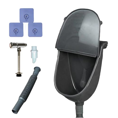 Garage Urinal - Außenurinal | Geruchsstop Design Wandtoilette Mit Abdeckung Für Baustelle Camping Park Garage Gym von higyee