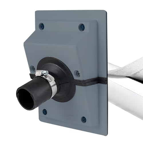 HVAC Wanddurchführungs Abdeckung Set,Isolierband für AC Leitungen im Außenbereich | Schutzummantelung für Installateure Handwerker Techniker Kleinsplit Wärmepumpensysteme von higyee