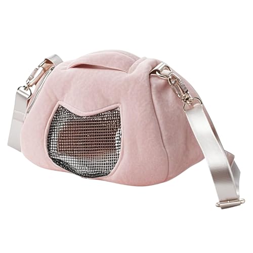 Hamster Transportbox - Atmungsaktive Outdoor Tragbare Tasche - Tragbarer Atmungsaktiver Waschbarer Beutel Für Kaninchen Hamster Igel Outdoor Ausflüge Zuhause von higyee