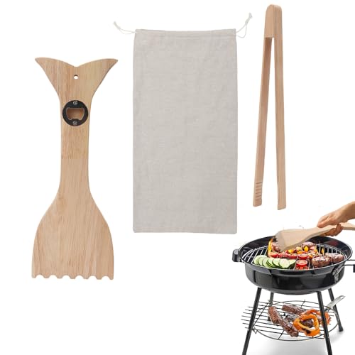 Holz Grillschaber,Grillreiniger Holzschaber | Kratzfrei Mit Flaschenöffner Für Väter Ehemänner Outdoor-Fans Grillreinigung Holz Grillschaber,Grillreiniger Holzschaber | Kratzfrei Mit Flaschenöffner Für Väter Ehemänner Outdoor-Fans Grillreinigung von higyee