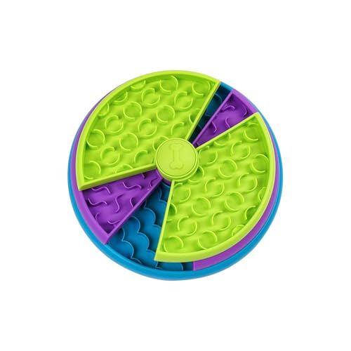 Hund Slow Feeder Napf,Langsam Fresser Napf | Interaktives Leckerli Puzzle Spiel Gegen Langeweile Für Drinnen Draußen Zuhause Unterwegs Katzen Welpen Hund Slow Feeder Napf,Langsam Fresser Napf | Interaktives Leckerli Puzzle Spiel Gegen Langeweile Für Drinnen Draußen Zuhause Unterwegs Katzen Welpen von higyee