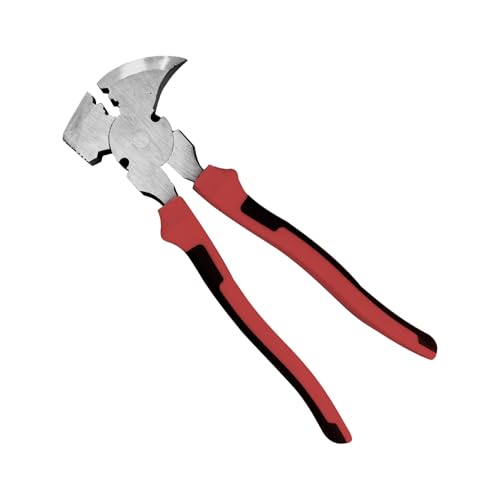 Zaunschneider,Werkzeug Zum Nägelziehen Mit Hammerkopf | Klammerhammer Kopfzieher Robust Für Drahtbiegen Greifen Kabel Bauernhof Haus Zaunschneider,Werkzeug Zum Nägelziehen Mit Hammerkopf | Klammerhammer Kopfzieher Robust Für Drahtbiegen Greifen Kabel Bauernhof Haus von higyee