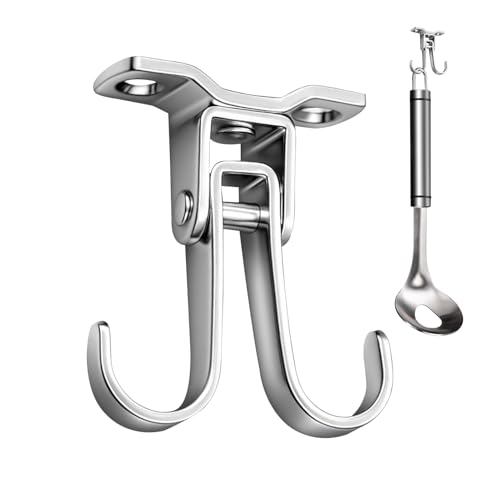 higyee Metallhaken | Deckenaufhänger,Mehrfach Drehbar 180 360 Grad Hakenhalter Für Dusche Küche Badezimmer higyee Metallhaken | Deckenaufhänger,Mehrfach Drehbar 180 360 Grad Hakenhalter Für Dusche Küche Badezimmer von higyee