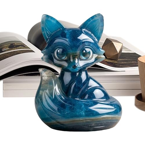 higyee Tier Deko | Niedliche Resin Tierstatue Für Schreibtisch,Kompakte Deko Figur Für Garten Balkon Wohnzimmer von higyee
