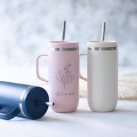 Christlicher Thermobecher Aus Recyceltem Edelstahl | Für Heiße & Kalte Getränke 600 Ml Christliche Geschenkidee Zur Konfirmation, Ostern von himmelhochART