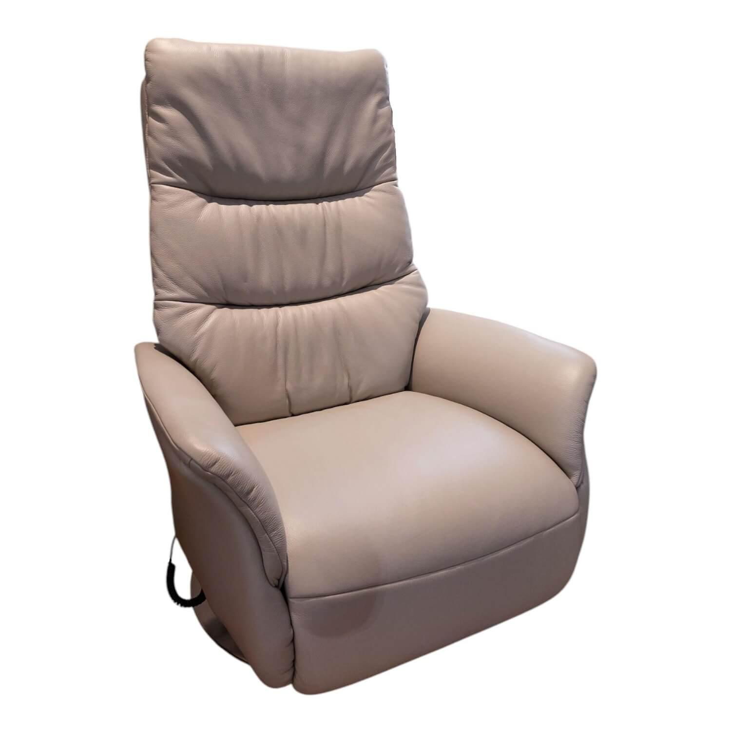 Relaxessel 7091 Type 86 N Leder Rustika Silber Grau Tellerfuß Stahl Edelstahlop... Relaxessel 7091 Type 86 N Leder Rustika Silber Grau Tellerfuß Stahl Edelstahlop... von himolla