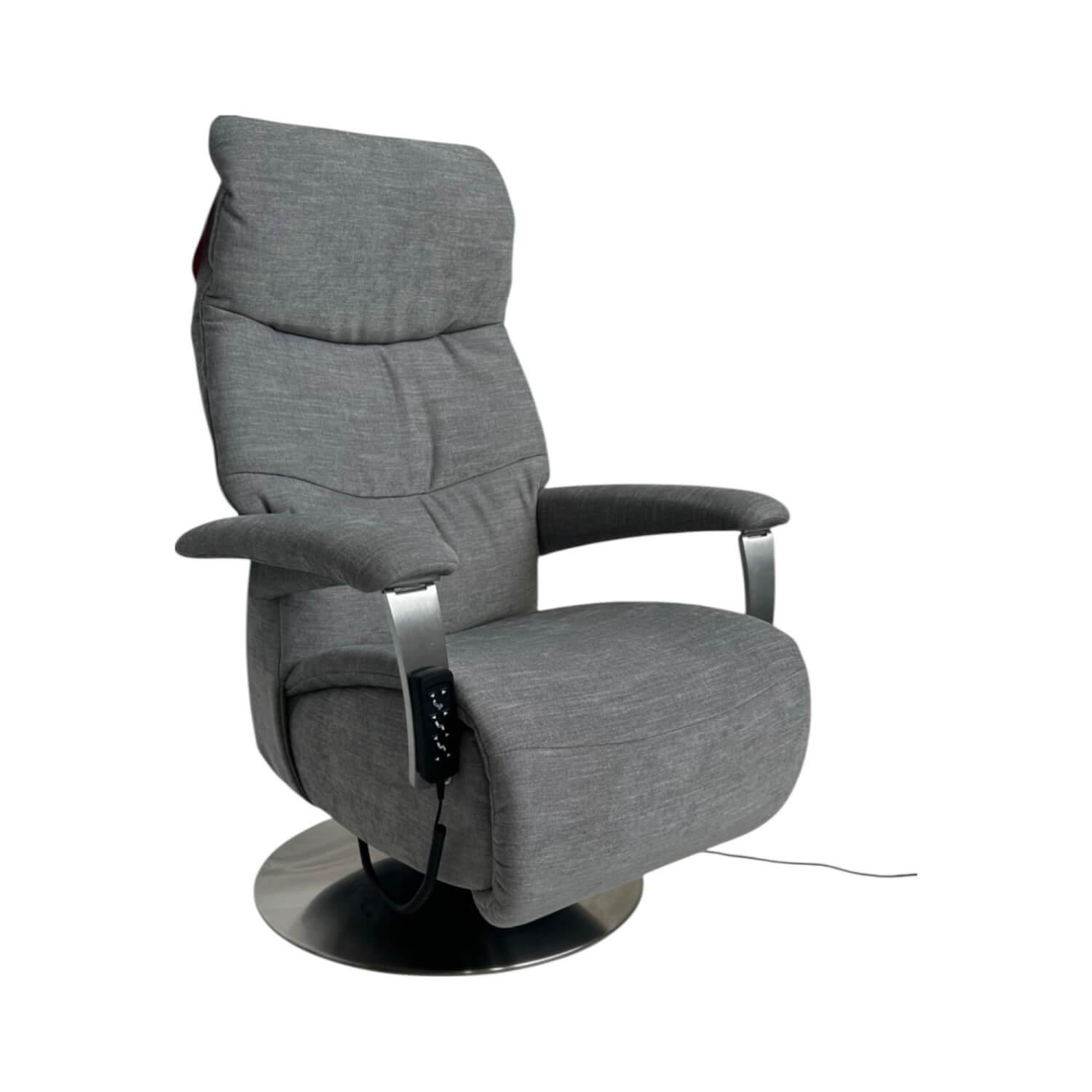 Relaxsessel 7050 Easyswing M Stoff Leeds Platin Grau Fuß Teller Edelstahloptik M... Relaxsessel 7050 Easyswing M Stoff Leeds Platin Grau Fuß Teller Edelstahloptik M... von himolla