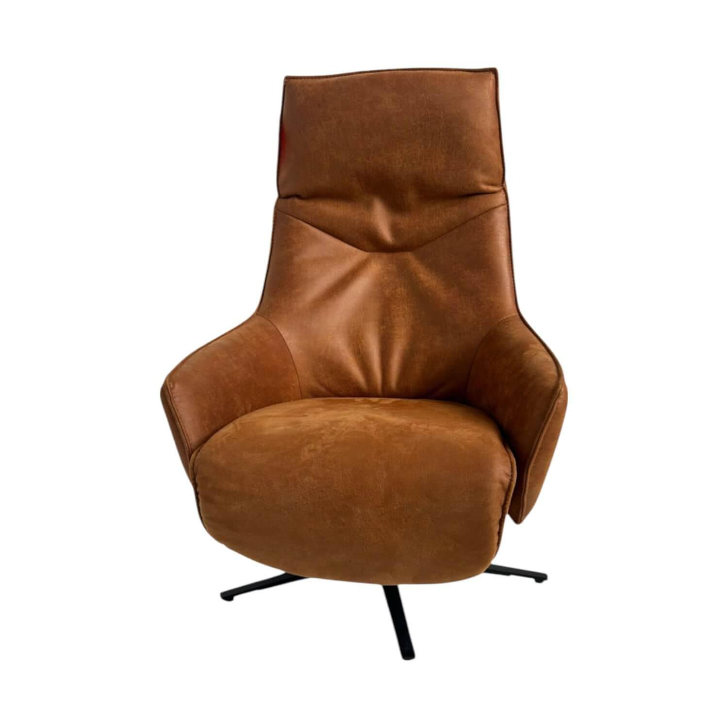 Relaxsessel 7162 S Lounger Stoff 13 Nevada Cognac Braun Sternfuß Schwarz Inklus... Relaxsessel 7162 S Lounger Stoff 13 Nevada Cognac Braun Sternfuß Schwarz Inklus... von himolla