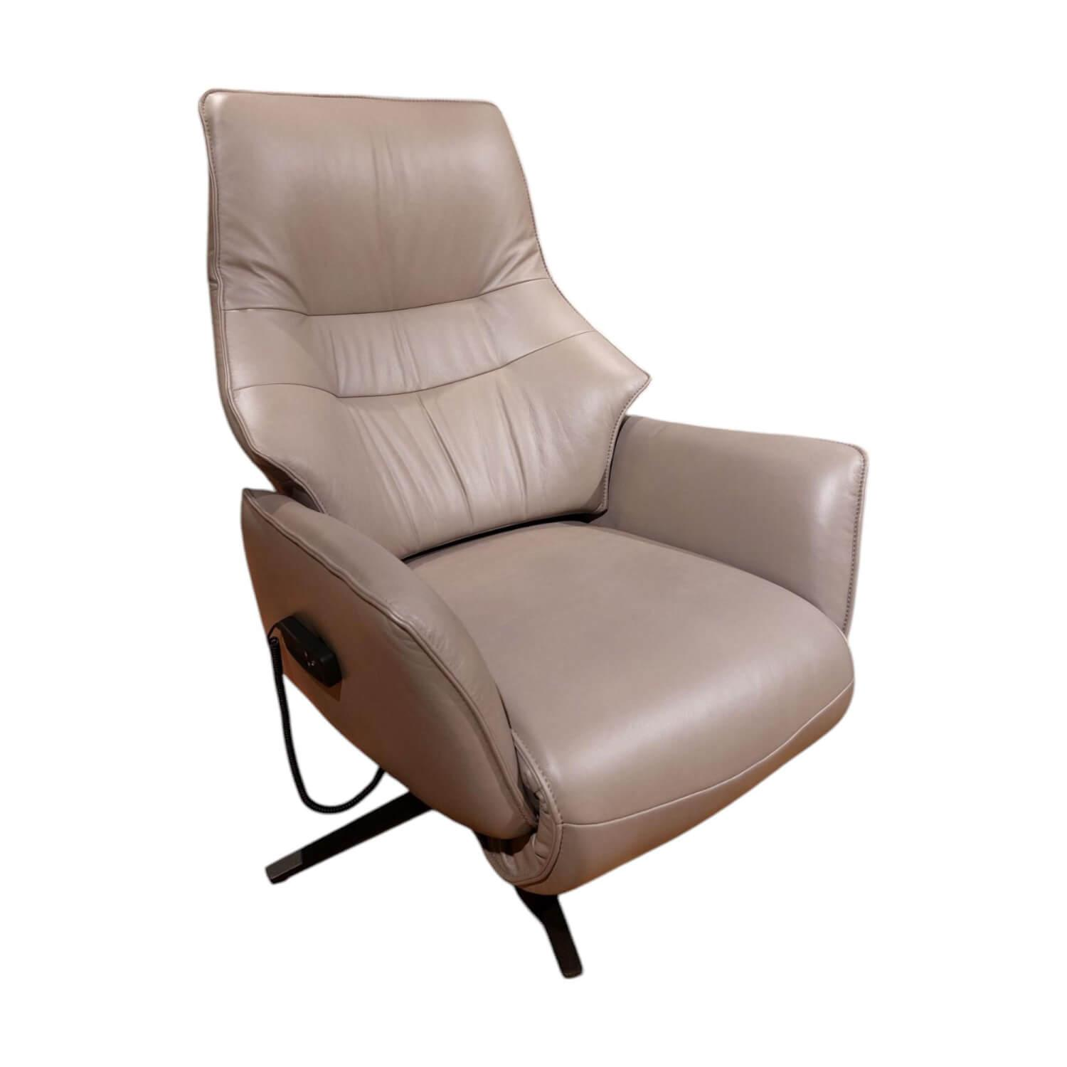Relaxsessel 7905 Type 46V Leder Soft Nappa Shadow Grau Sternfuß Stahl Anthrazit ... Relaxsessel 7905 Type 46V Leder Soft Nappa Shadow Grau Sternfuß Stahl Anthrazit ... von himolla