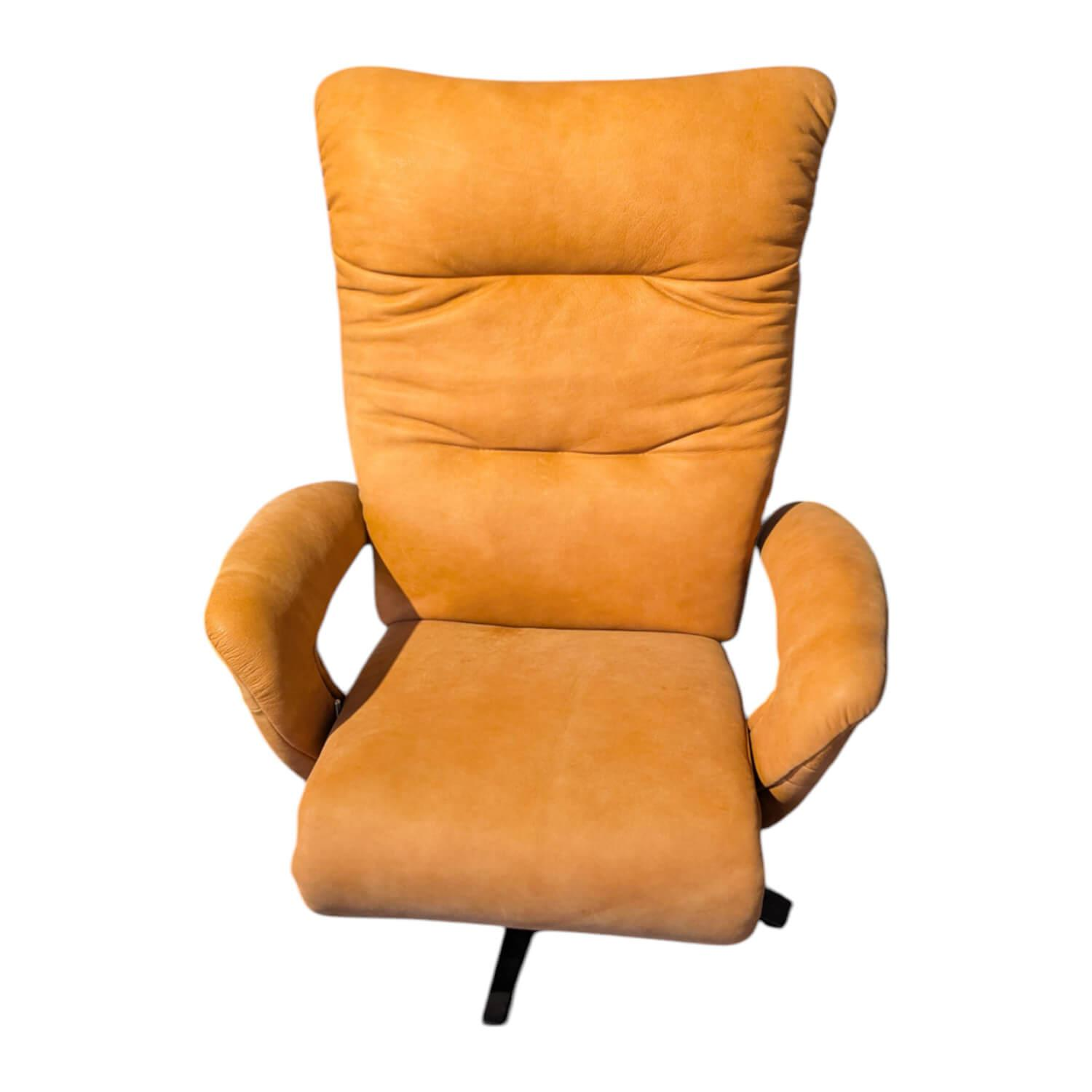 Sessel 7721 Leder Buffalo 33 Ocker Braun Sternfuß Anthrazit Sessel 7721 Leder Buffalo 33 Ocker Braun Sternfuß Anthrazit von himolla