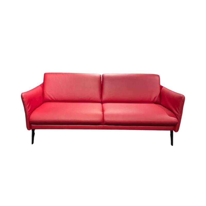 Sofa 2-Sitzer Waldkirchen R Leder 33 Longlife Soft Chianti Rot Gestell Metall An... von himolla