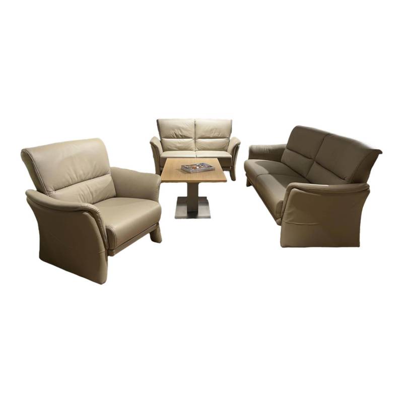 Sofagarnitur Himolla 9553 MB Föhr Superlastic Plus Federkern Bezug Leder Longlif... von himolla