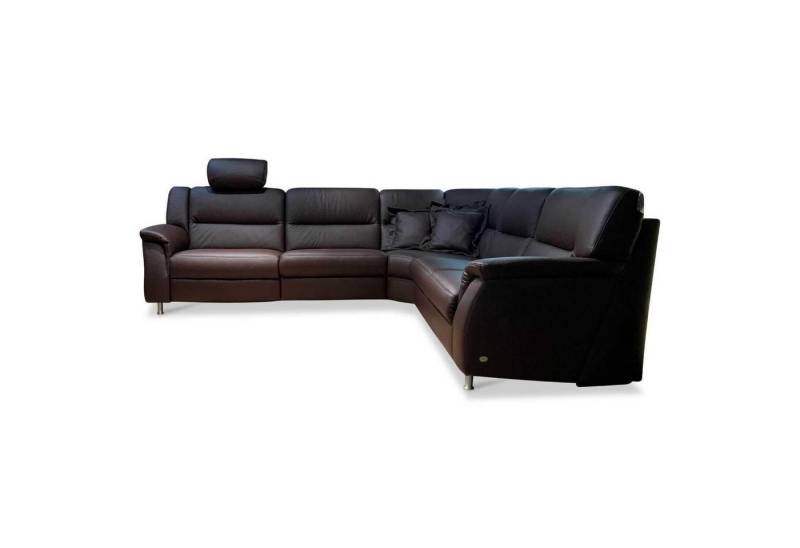 himolla Ecksofa Ecksofa 1104 PRC Leder LL Soft 31 Nougat 281x251 Rücken Echt Wallfree von himolla