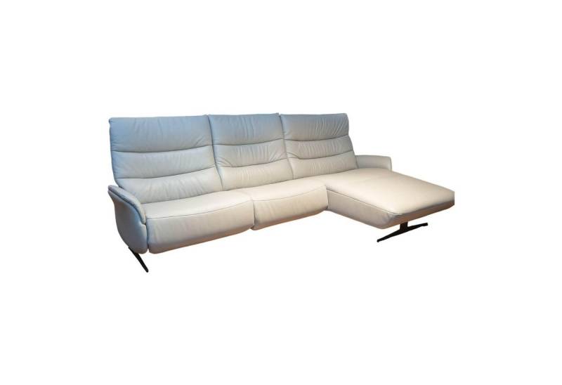 himolla Ecksofa Ecksofa Cumuly Comfort 4050 Bezug Leder 24 Longru Silber von himolla