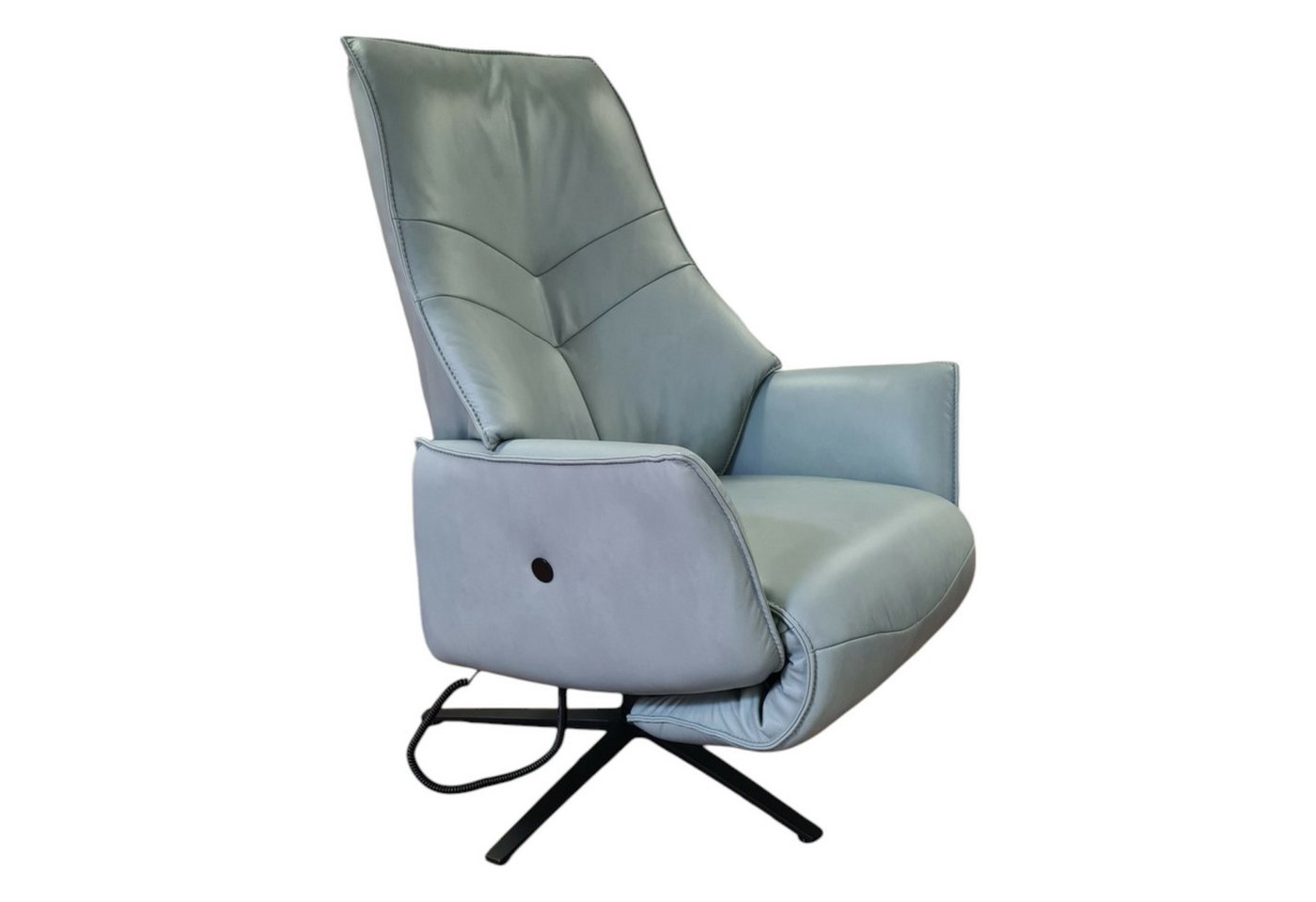himolla Relaxsessel Relaxsessel 26V 2911 EM Hannover Leder Soft Nappa Jade Blau von himolla