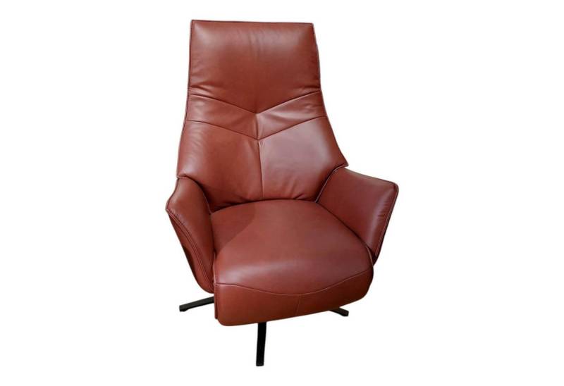 himolla Relaxsessel Relaxsessel 7911 Type 77V Z70 Leder Soft Nappa Sioux Rot Sternfuß von himolla