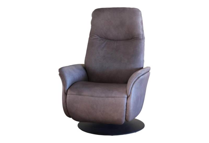 himolla TV-Sessel Sessel Easy-Swing Leder Eleganza Fango Braun Superlastic Plus von himolla