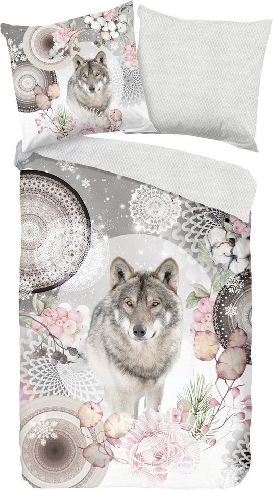 hip Bettwäsche Wendebettwäsche "Isaci", Biber, Flanell Blumen hip Bettwäsche Wendebettwäsche "Isaci", Biber, Flanell Blumen von hip