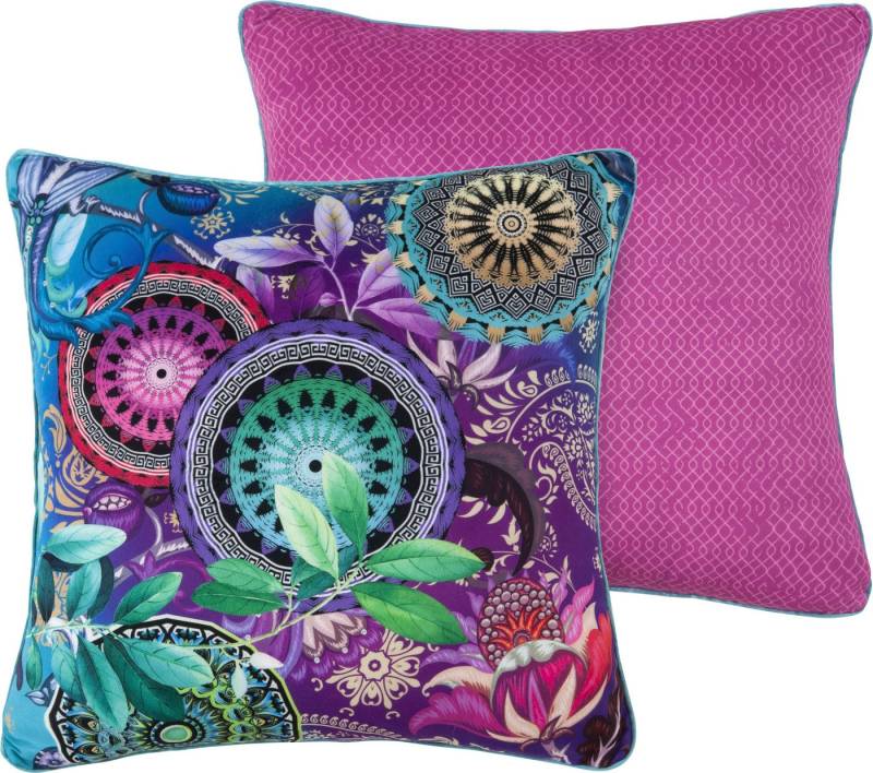 hip Dekokissen Axelle, Mit Füllung, 1 Stück, Biese, 30x60, Wendeoptik, Weich, Mandala, Lila hip Dekokissen Axelle, Mit Füllung, 1 Stück, Biese, 30x60, Wendeoptik, Weich, Mandala, Lila von hip