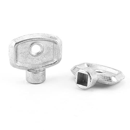 2X Heizkörper Entlüftungsschlüssel hitools251, passend für alle Heizkörper - 5 mm Vierkant - 2,5 x 2 cm von hitools