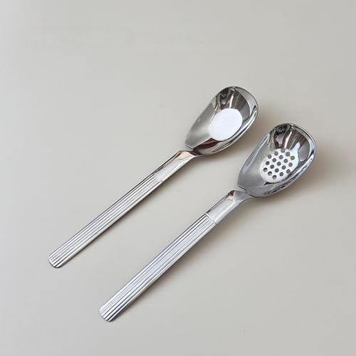 Edelstahl hängender Kaffee löffel kleiner Sieb löffel Kreativer Lebensmittels ieb Löffel Küchen utensilien für Kaffee & Tee, perfekt zum Mischen und Rühren von hiwhale
