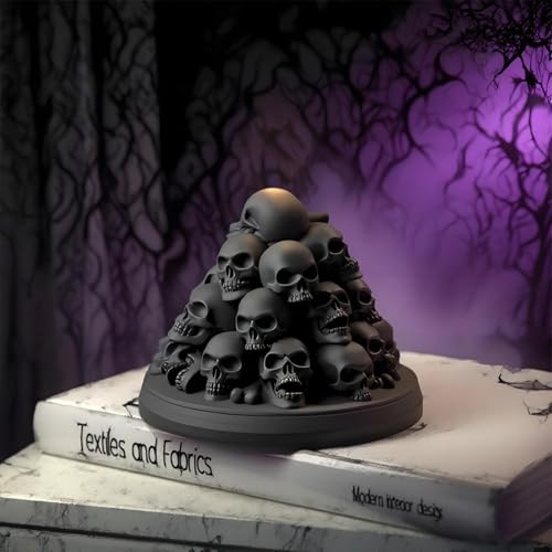 Halloween-Kerzen-Silikon-Formen 3D Schädels äule Kerzen form für DIY Ghost Epoxidharz Halloween Party Heim dekor Halloween-Kerzen-Silikon-Formen 3D Schädels äule Kerzen form für DIY Ghost Epoxidharz Halloween Party Heim dekor von hiwhale