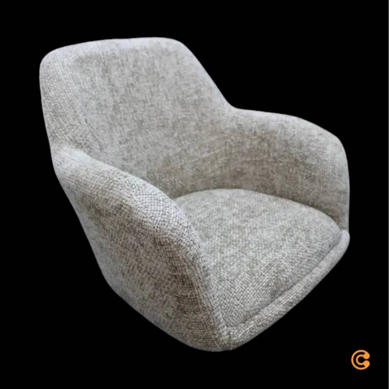 B-Ware Hjh Living Bürostuhl Drehstuhl Home Office Beige Bouclé Stoff Höhenverstellbar B-Ware Hjh Living Bürostuhl Drehstuhl Home Office Beige Bouclé Stoff Höhenverstellbar von hjh LIVING