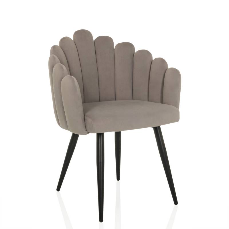 B-Ware Hjh Living Scallore Esszimmerstuhl Stuhl Sitzmöbel Muscheloptik Grau Siehe Text B-Ware Hjh Living Scallore Esszimmerstuhl Stuhl Sitzmöbel Muscheloptik Grau Siehe Text von hjh LIVING