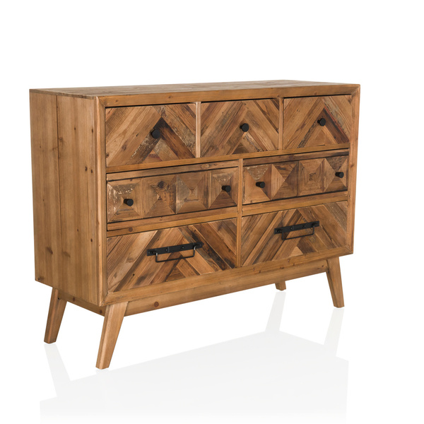 B-Ware Hjh Living Sideboard Kommode Santjago Wood Xl Tanne Massiv Schrank Anrichte von hjh LIVING