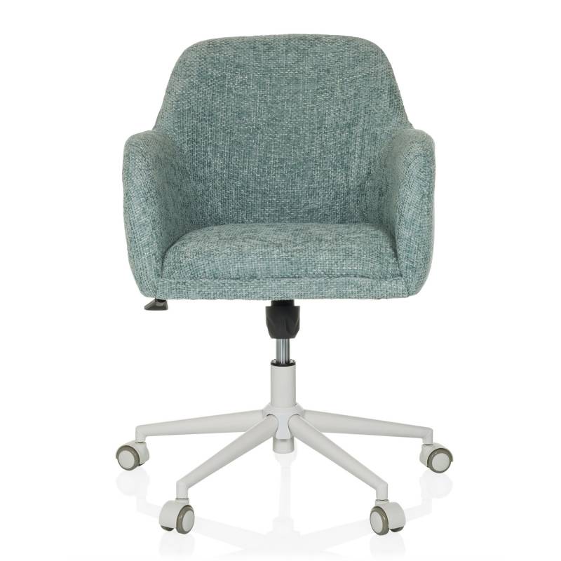 Hjh Living Bürostuhl Drehstuhl Solao Home Bouclé Stoff Mint Büromöbel Möbel B-Ware von hjh LIVING