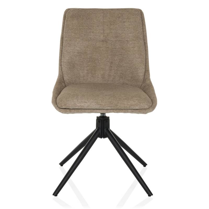 Hjh Living Dining Stuhl Tarviso I Esszimmerstuhl Deko Stoff Beige Polsterstühle B-Ware von hjh LIVING
