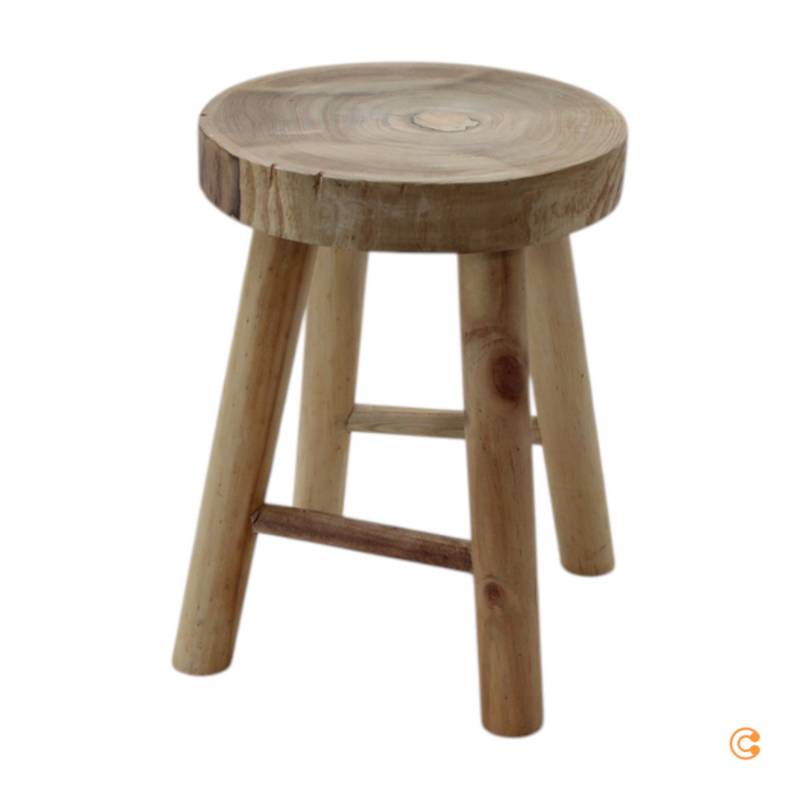 Hjh Living Rustiko W Sitzhocker Hocker Holzhocker Sitz Schemel Siehe Text/Foto B-Ware von hjh LIVING