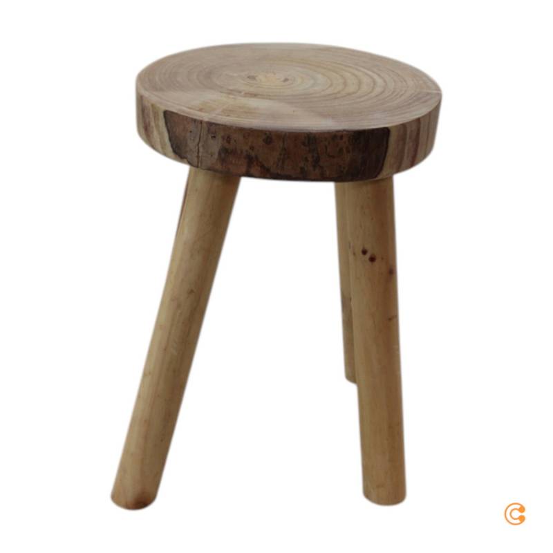 Hjh Living Rustiko W Sitzhocker Hocker Holzhocker Sitz Schemel Siehe Text/Foto C-Ware von hjh LIVING
