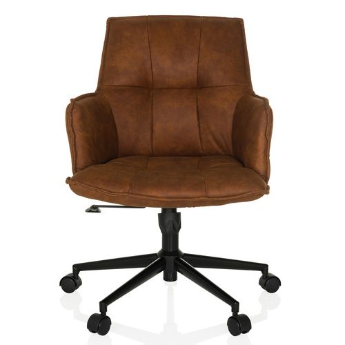 Hjh Living Solao Life Home Office Bürostuhl Drehstuhl Schreibtischstuhl Braun B-Ware von hjh LIVING