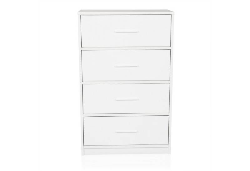 hjh LIVING Kommode ESTORIA Sideboard H/B/T: 91.5 x 58.0 x 30.0 cm, Highboard mit 4 Schubladen, Metallgriffe, Schubladenkommode Anrichte hjh LIVING Kommode ESTORIA Sideboard H/B/T: 91.5 x 58.0 x 30.0 cm, Highboard mit 4 Schubladen, Metallgriffe, Schubladenkommode Anrichte von hjh LIVING