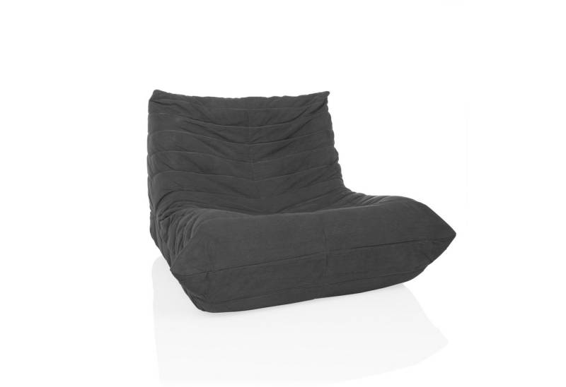 hjh LIVING Loungesessel Loungesessel SITZOLO Stoff, Bodensofa in Cord-Optik, Sessel Sitzsack Liegesessel für Wohnzimmer von hjh LIVING