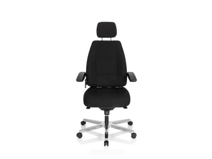 24 HOURS I - XXL Drehstuhl Schwarz von hjh-OFFICE