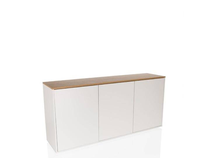 B-Ware Hjh Living Kelo S Sideboard Kommode Aufbewahrung 160 X 40 X 76 Cm Weiß Eiche B-Ware B-Ware Hjh Living Kelo S Sideboard Kommode Aufbewahrung 160 X 40 X 76 Cm Weiß Eiche B-Ware von hjh-OFFICE