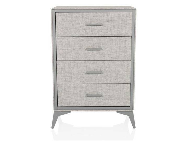B-Ware Hjh Living Skuffy Kommode Sideboard Möbel Schubladenkommode Schrank Grau B-Ware von hjh-OFFICE