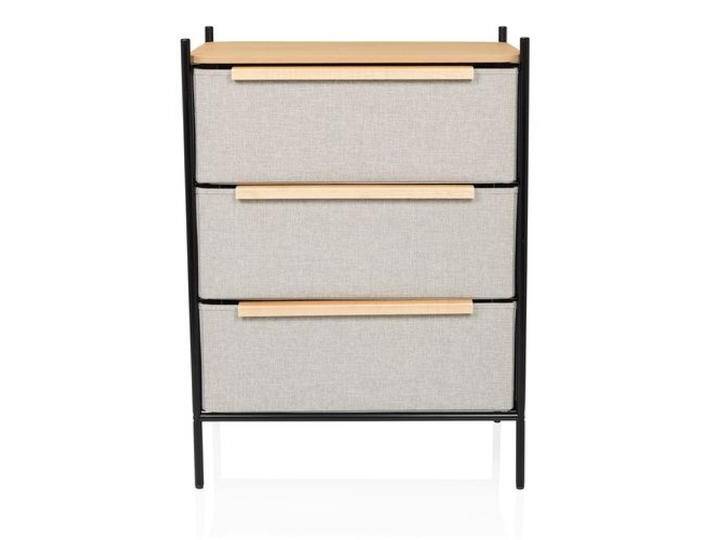 B-Ware Hjh Living Stuvar Kommode Sideboard Schubladenkommode Möbel Schrank Taupe B-Ware von hjh-OFFICE