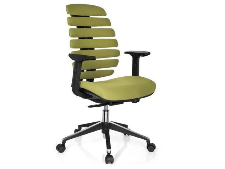 B-Ware Hjh Office Bürostuhl Drehstuhl Ergo Line Ii Schreibtischstuhl Stuhl Stoff Grün B-Ware von hjh-OFFICE