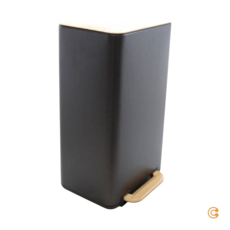 B-Ware Hjh Office Clean Natura Mülleimer Abfallbehälter Mülltonne 30 L Kunststoff von hjh OFFICE